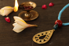 आराधना | Aradhana ✺ Brass Necklace { 2 }